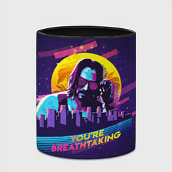 Кружка 3D You Are Breathtaking!, цвет: 3D-белый + черный — фото 2