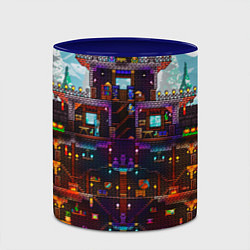Кружка 3D Terraria, цвет: 3D-белый + синий — фото 2