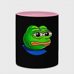 Кружка 3D Frog, цвет: 3D-белый + розовый — фото 2