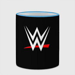 Кружка 3D WWE, цвет: 3D-небесно-голубой кант — фото 2