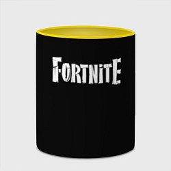 Кружка 3D Fortnite, цвет: 3D-белый + желтый — фото 2