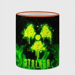 Кружка 3D STALKER 2, цвет: 3D-оранжевый кант — фото 2