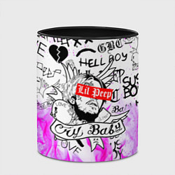 Кружка 3D LIL PEEP, цвет: 3D-белый + черный — фото 2