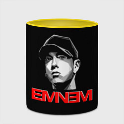Кружка 3D Eminem, цвет: 3D-белый + желтый — фото 2