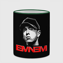 Кружка 3D Eminem, цвет: 3D-зеленый кант — фото 2