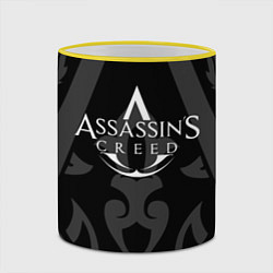 Кружка 3D Assassin’s Creed, цвет: 3D-желтый кант — фото 2