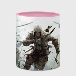 Кружка 3D ASSASSINS CREED, цвет: 3D-белый + розовый — фото 2