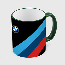 Кружка 3D BMW, цвет: 3D-зеленый кант