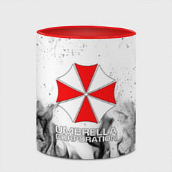 Кружка 3D UMBRELLA CORP, цвет: 3D-белый + красный — фото 2