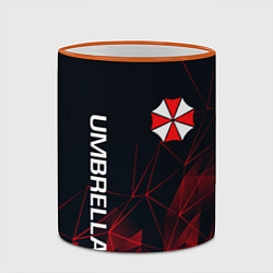 Кружка 3D UMBRELLA CORP, цвет: 3D-оранжевый кант — фото 2