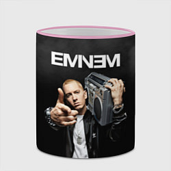 Кружка 3D EMINEM, цвет: 3D-розовый кант — фото 2