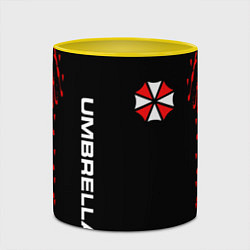 Кружка 3D UMBRELLA CORPORATION, цвет: 3D-белый + желтый — фото 2