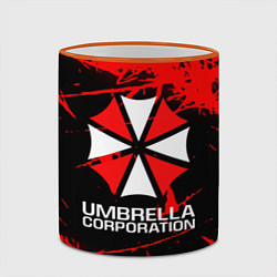 Кружка 3D UMBRELLA CORPORATION, цвет: 3D-оранжевый кант — фото 2