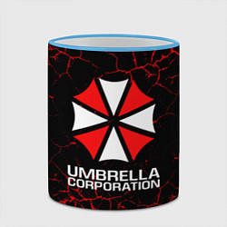 Кружка 3D UMBRELLA CORPORATION, цвет: 3D-небесно-голубой кант — фото 2