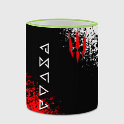 Кружка 3D THE WITCHER, цвет: 3D-светло-зеленый кант — фото 2