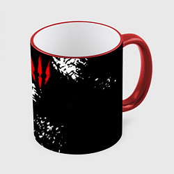 Кружка 3D THE WITCHER, цвет: 3D-красный кант