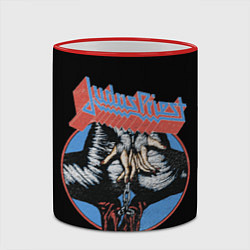 Кружка 3D Judas Priest, цвет: 3D-красный кант — фото 2