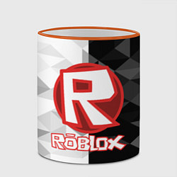 Кружка 3D ROBLOX, цвет: 3D-оранжевый кант — фото 2