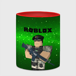 Кружка 3D Roblox, цвет: 3D-белый + красный — фото 2