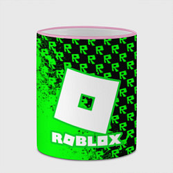 Кружка 3D Roblox, цвет: 3D-розовый кант — фото 2