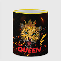 Кружка 3D The Queen, цвет: 3D-желтый кант — фото 2