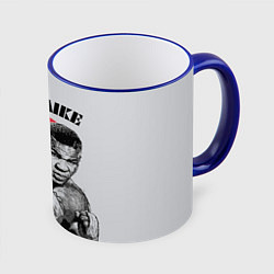 Кружка 3D Iron Mike, цвет: 3D-синий кант