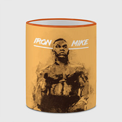 Кружка 3D Iron Mike, цвет: 3D-оранжевый кант — фото 2
