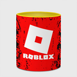 Кружка 3D ROBLOX, цвет: 3D-белый + желтый — фото 2