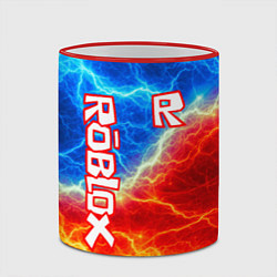 Кружка 3D ROBLOX, цвет: 3D-красный кант — фото 2