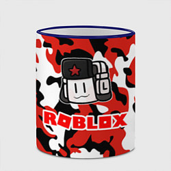 Кружка 3D ROBLOX, цвет: 3D-синий кант — фото 2