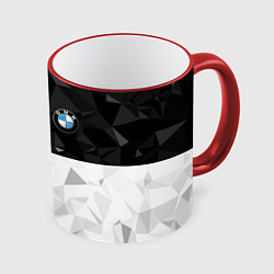 Кружка 3D BMW M SPORT, цвет: 3D-красный кант