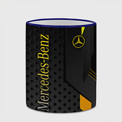 Кружка 3D Mercedes-Benz, цвет: 3D-синий кант — фото 2