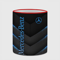 Кружка 3D Mercedes-Benz, цвет: 3D-красный кант — фото 2