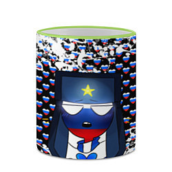 Кружка 3D CountryHumans, цвет: 3D-светло-зеленый кант — фото 2