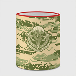 Кружка 3D ВДВ СССР, цвет: 3D-красный кант — фото 2