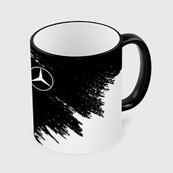 Кружка 3D MERCEDES, цвет: 3D-черный кант