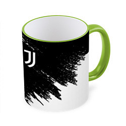 Кружка 3D JUVENTUS, цвет: 3D-светло-зеленый кант