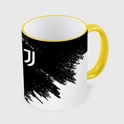 Кружка 3D JUVENTUS, цвет: 3D-желтый кант