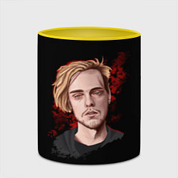 Кружка 3D Pyrokinesis, цвет: 3D-белый + желтый — фото 2