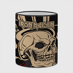 Кружка 3D Iron Maiden, цвет: 3D-черный кант — фото 2
