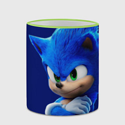 Кружка 3D SONIC, цвет: 3D-светло-зеленый кант — фото 2