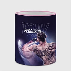 Кружка 3D Tony Ferguson, цвет: 3D-розовый кант — фото 2