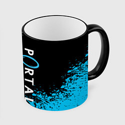 Кружка 3D PORTAL, цвет: 3D-черный кант