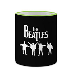 Кружка 3D Beatles, цвет: 3D-светло-зеленый кант — фото 2