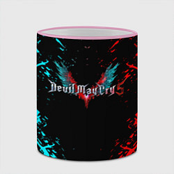 Кружка 3D DEVIL MAY CRY, цвет: 3D-розовый кант — фото 2