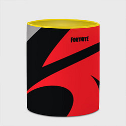 Кружка 3D Fortnite, цвет: 3D-белый + желтый — фото 2
