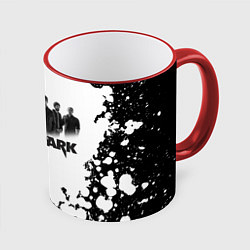 Кружка 3D LINKIN PARKспина, цвет: 3D-красный кант