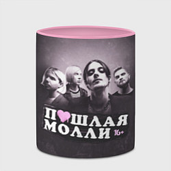 Кружка 3D ПОШЛАЯ МОЛЛИ, цвет: 3D-белый + розовый — фото 2