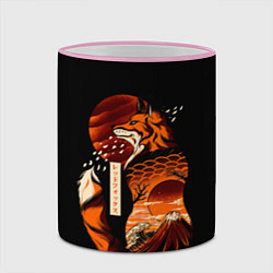 Кружка 3D JAPAN FOX, цвет: 3D-розовый кант — фото 2