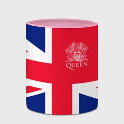 Кружка 3D Queen, цвет: 3D-белый + розовый — фото 2